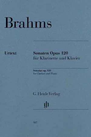 Henle Verlag Brahms Klarinettensonaten | Prix cassé
