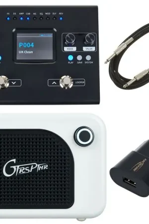 Harley Benton DNAfx GiT Core + Cab WH Bundle | Promo exceptionnelle