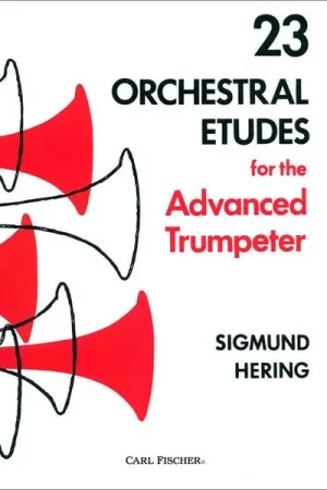 Carl Fischer 23 Orchestral Etudes Trumpet | Vente flash
