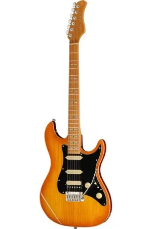Larry Carlton S7 Ash Top Amber Burst - Best-seller