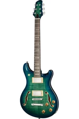 Larry Carlton Q7 Hollow Transparent Blue - Disponible