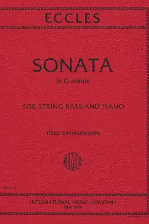 International Music Company Eccles Sonate Kontrabass | Dernières pièces