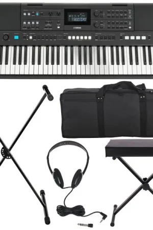 Yamaha PSR-E483 Deluxe Bundle - Livraison rapide