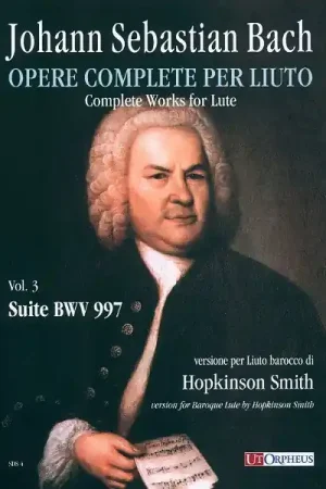 UT Orpheus Edizioni Bach Complete Works for Lute 3 - Prix doux