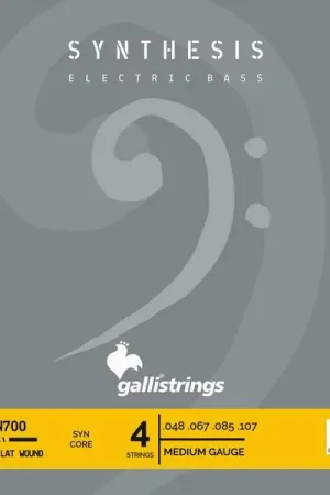 Prix usine - Galli Strings BSN700 Chrome Flat Bass Str.