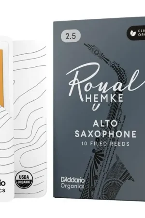 DAddario Woodwinds Royal Hemke Organic ALT 2.5 - Envoi rapide