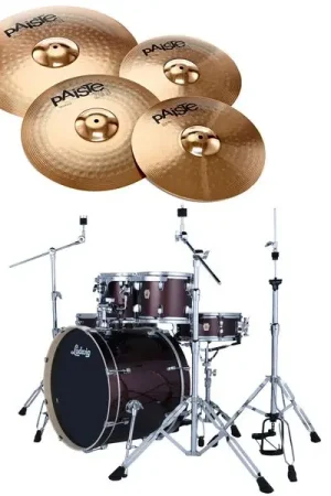 Ludwig Evolution Bundle 22" Caram. S. | Qualité premium