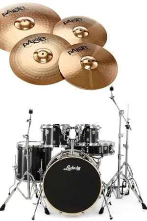 Ludwig Evolution Bundle 22" Moon Dust - Très demandé