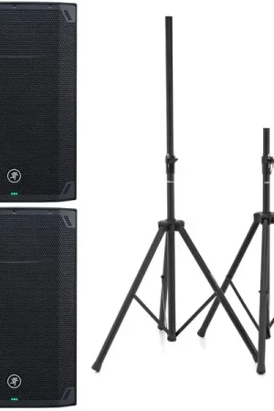 Mackie Thump 15v4 Stereo Stand Bundle - Quantité limitée