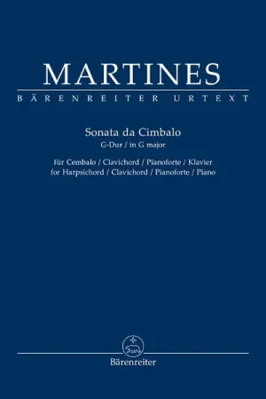 Plus que quelques pièces - Bärenreiter Martines Sonata da Cimbalo