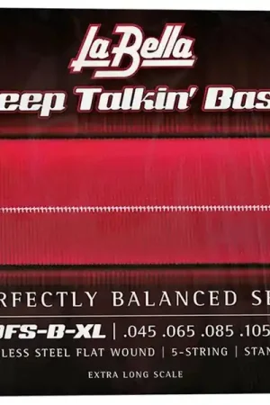La Bella 760FS-B-XL Deep Talkin Bass - Qualité supérieure