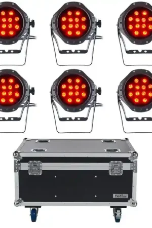 Stairville Outdoor Stage Par 12x3W Bundle | Tout juste disponible