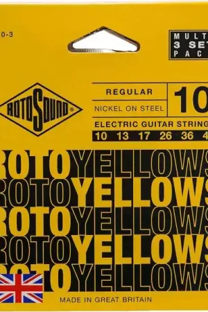 Nouveau produit | Rotosound R10-3 3er Pack