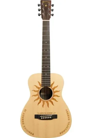 Vente flash - Martin Guitar LX2 Life is Good Natural