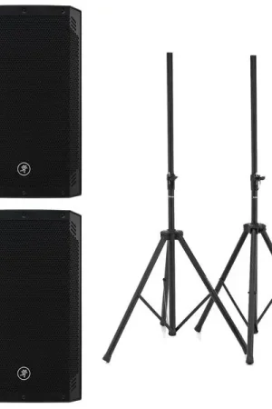 Mackie Thrash15v2 Stereo stand Bundle - Livraison rapide