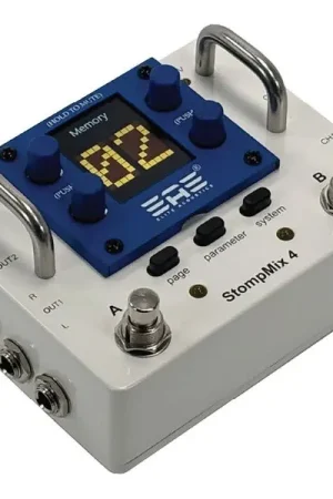 Elite Acoustics Stompmix 4 Pedal Mixer White - Nouveau produit