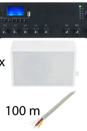 Commandez dès maintenant | Monacor PA-806DAP 8 room bundle
