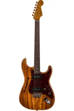 Prix promo - Fender LTD Artisan P90 Koa Strat AN