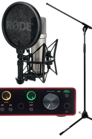 Focusrite Scarlett Solo 3rd NT1 A Bundle | Très demandé