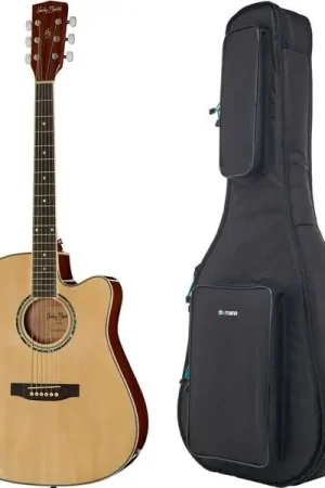 Harley Benton D-120CE NT w/Bag - Soldes