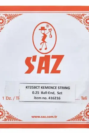 Saz KT25BCT Kemence Str. BE Silver - Tout nouveau