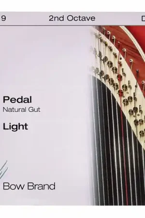 Bow Brand Pedal Nat. Gut 2nd D No.9 L - Qualité premium