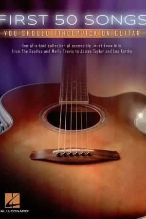 Bon plan | Hal Leonard First 50 Songs Fingerpicking