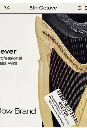 Bien noté - Bow Brand BWP 5th G Harp Bass Wire No.34