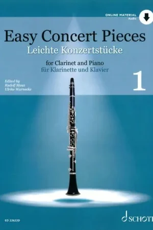 Schott Easy Concert Pieces Clarinet 1 | Achetez maintenant
