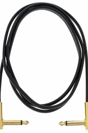 Dernières pièces | Rockboard Flat Patch Cable Gold 140 cm