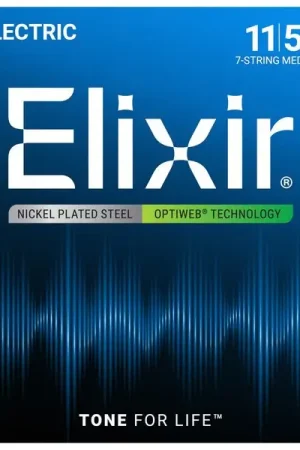 Elixir Optiweb 19106 7-String Medium | Fin de série