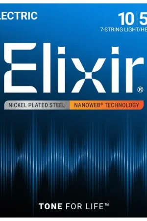 Elixir Nanoweb 12074 Light/Heavy 7 | Commandez maintenant