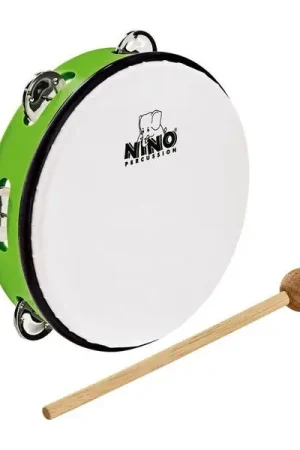 Nino 8" ABS Tamburine Green | Promo exceptionnelle