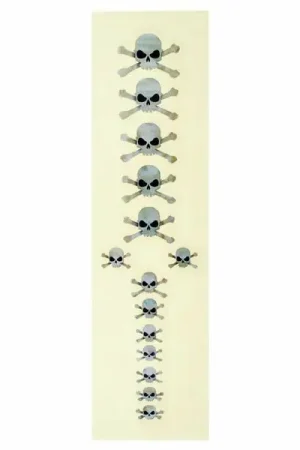 Prix avantageux | Jockomo Skull Sticker White Pearl