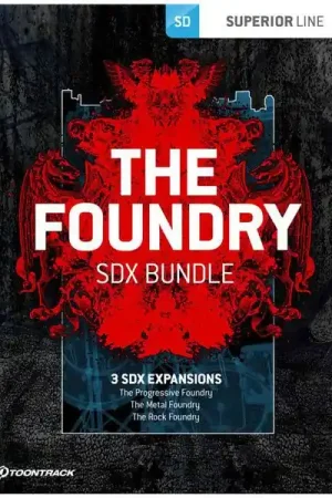 Toontrack SDX The Foundry Bundle - Profitez-en maintenant
