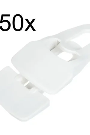 Holdon Midi Clip White 250pcs Pack | Déstockage