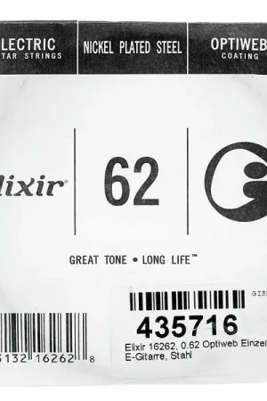Elixir 0.62 Optiweb Electric Guitar | Prix avantageux