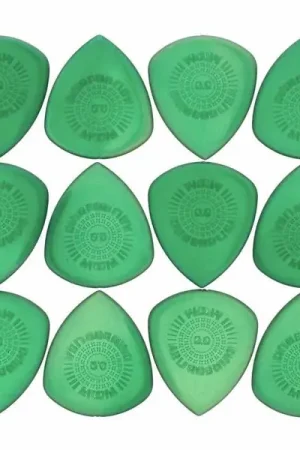Quantité limitée | Dunlop Flow Jumbo Picks 2.00 green