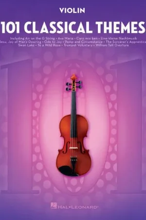 Hal Leonard 101 Classical Themes Violin | Plus que quelques unités