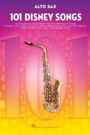 Hal Leonard 101 Disney Songs Alto Sax - Affaire à saisir