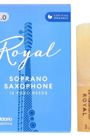 DAddario Woodwinds Royal Soprano Sax 3.0 | Prix promo