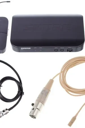 Prix avantageux - Shure BLX14 S8 BodymiKe Tan Bundle