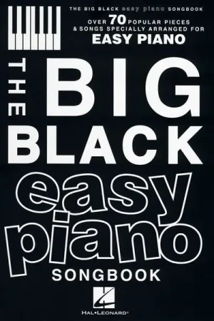 Hal Leonard The Big Black Easy Piano - Tout juste disponible
