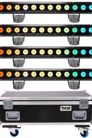 Petit prix - Stairville Show Bar Pro 16x10W RGB Bundle