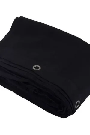 Stairville Curtain 160g/m² 5.0x5.0m Bk - Remise