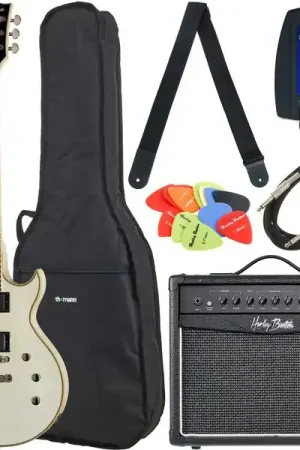 Offre | Harley Benton SC-1000 WH Progressive Set 1