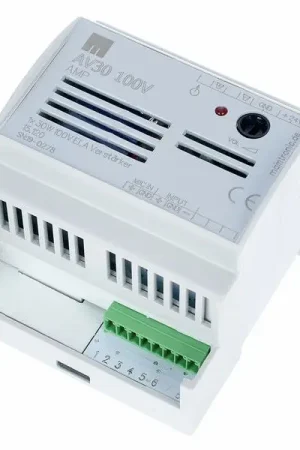 Disponible maintenant - Maintronic AV30 100V Amplifier Hutschiene