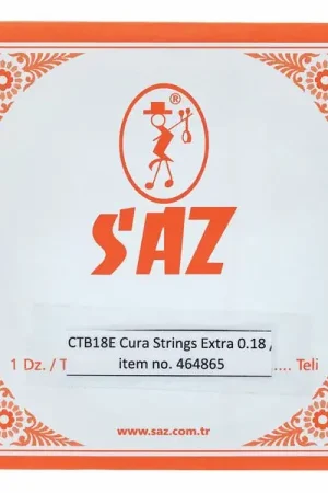 Saz CTB18E Cura Extra Str. Silver | Fin de série