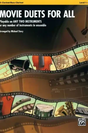 Ajoutez au panier - Alfred Music Publishing Movie Duets For All Clarinet