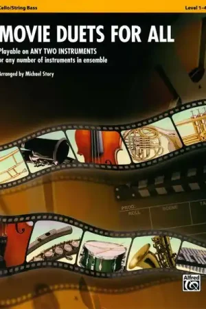 Qualité supérieure - Alfred Music Publishing Movie Duets For All Cello/Bass